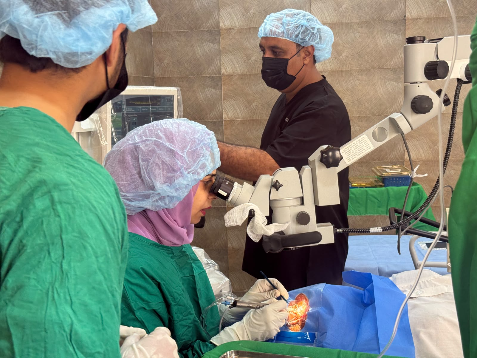 Cataract surgery at SightBridge