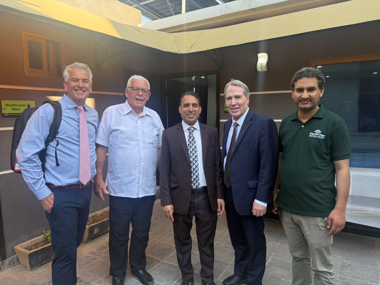 SightBridge leadership with international eye-care partners